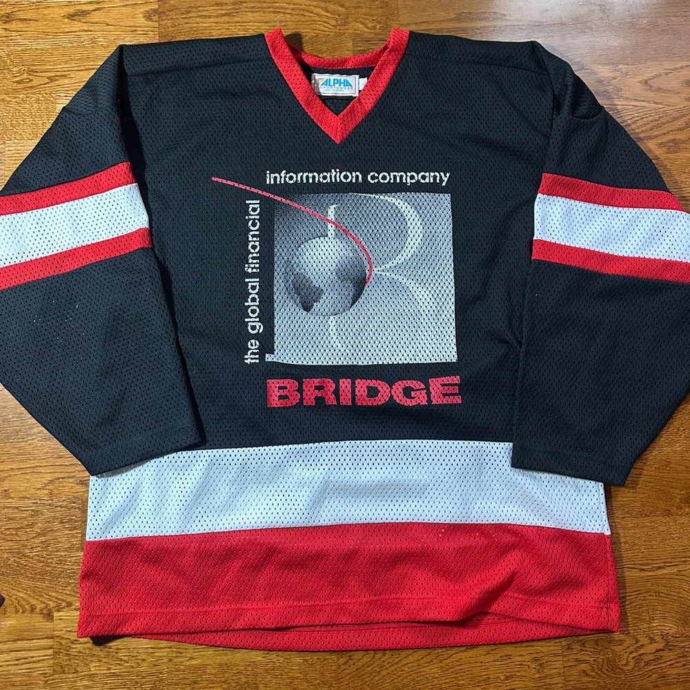 Bridge Information Company Hockey Jersey